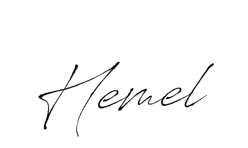 You should practise on your own different ways (Antro_Vectra) to write your name (Hemel) in signature. don't let someone else do it for you. Hemel signature style 6 images and pictures png