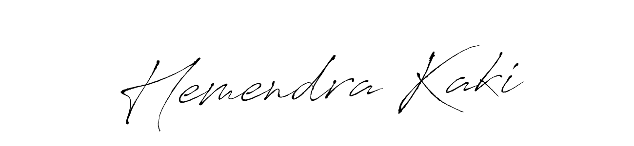 Once you've used our free online signature maker to create your best signature Antro_Vectra style, it's time to enjoy all of the benefits that Hemendra Kaki name signing documents. Hemendra Kaki signature style 6 images and pictures png