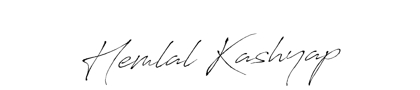 if you are searching for the best signature style for your name Hemlal Kashyap. so please give up your signature search. here we have designed multiple signature styles  using Antro_Vectra. Hemlal Kashyap signature style 6 images and pictures png