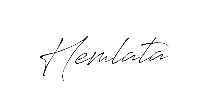 Also we have Hemlata name is the best signature style. Create professional handwritten signature collection using Antro_Vectra autograph style. Hemlata signature style 6 images and pictures png