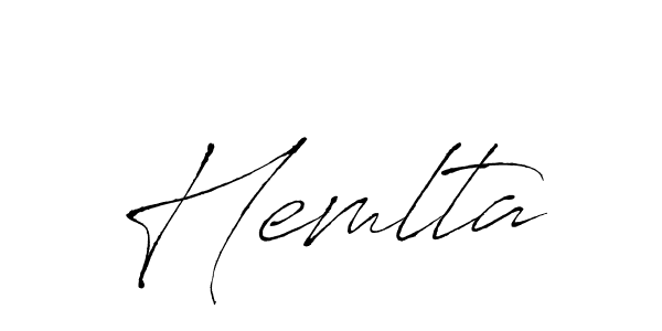 Also You can easily find your signature by using the search form. We will create Hemlta name handwritten signature images for you free of cost using Antro_Vectra sign style. Hemlta signature style 6 images and pictures png