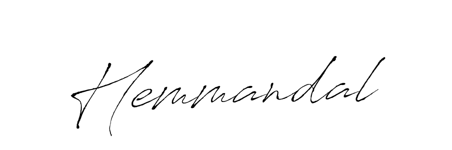 Make a beautiful signature design for name Hemmandal. Use this online signature maker to create a handwritten signature for free. Hemmandal signature style 6 images and pictures png