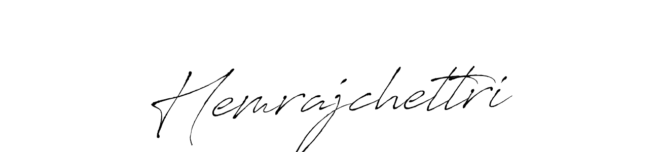 Create a beautiful signature design for name Hemrajchettri. With this signature (Antro_Vectra) fonts, you can make a handwritten signature for free. Hemrajchettri signature style 6 images and pictures png