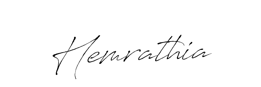 Make a beautiful signature design for name Hemrathia. With this signature (Antro_Vectra) style, you can create a handwritten signature for free. Hemrathia signature style 6 images and pictures png