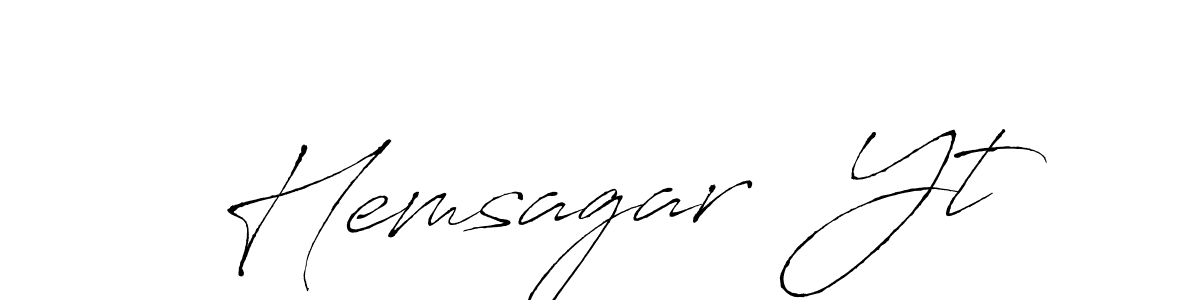 See photos of Hemsagar  Yt official signature by Spectra . Check more albums & portfolios. Read reviews & check more about Antro_Vectra font. Hemsagar  Yt signature style 6 images and pictures png
