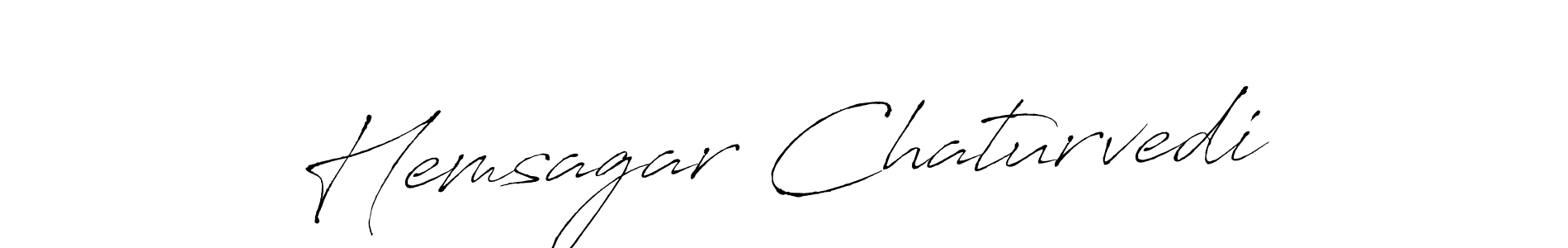 Hemsagar Chaturvedi stylish signature style. Best Handwritten Sign (Antro_Vectra) for my name. Handwritten Signature Collection Ideas for my name Hemsagar Chaturvedi. Hemsagar Chaturvedi signature style 6 images and pictures png