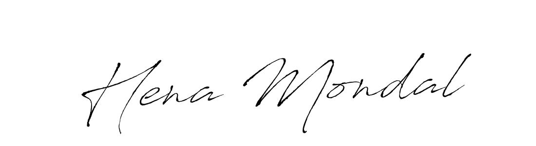 You should practise on your own different ways (Antro_Vectra) to write your name (Hena Mondal) in signature. don't let someone else do it for you. Hena Mondal signature style 6 images and pictures png