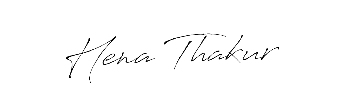 Also You can easily find your signature by using the search form. We will create Hena Thakur name handwritten signature images for you free of cost using Antro_Vectra sign style. Hena Thakur signature style 6 images and pictures png