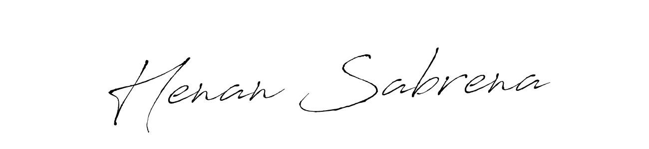 Antro_Vectra is a professional signature style that is perfect for those who want to add a touch of class to their signature. It is also a great choice for those who want to make their signature more unique. Get Henan Sabrena name to fancy signature for free. Henan Sabrena signature style 6 images and pictures png
