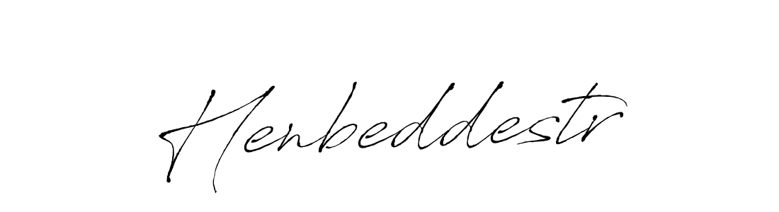 Create a beautiful signature design for name Henbeddestr. With this signature (Antro_Vectra) fonts, you can make a handwritten signature for free. Henbeddestr signature style 6 images and pictures png