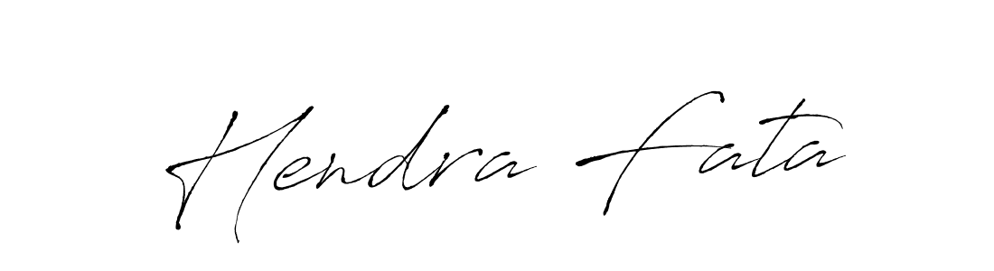 It looks lik you need a new signature style for name Hendra Fata. Design unique handwritten (Antro_Vectra) signature with our free signature maker in just a few clicks. Hendra Fata signature style 6 images and pictures png