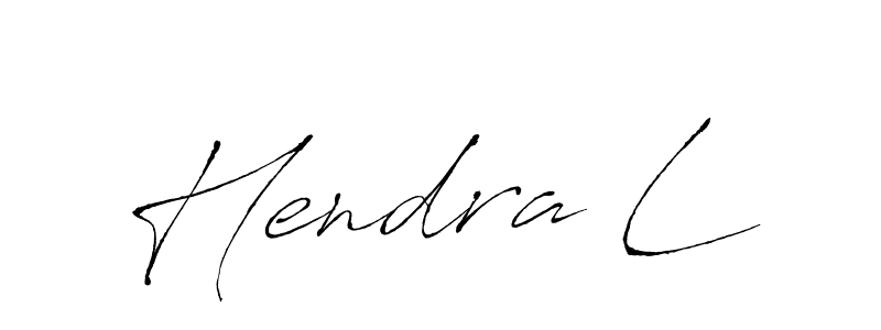 See photos of Hendra L official signature by Spectra . Check more albums & portfolios. Read reviews & check more about Antro_Vectra font. Hendra L signature style 6 images and pictures png