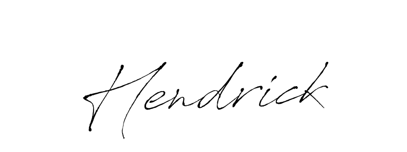 How to make Hendrick signature? Antro_Vectra is a professional autograph style. Create handwritten signature for Hendrick name. Hendrick signature style 6 images and pictures png