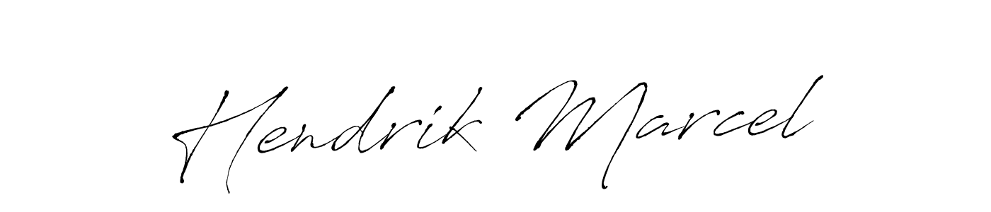 Use a signature maker to create a handwritten signature online. With this signature software, you can design (Antro_Vectra) your own signature for name Hendrik Marcel. Hendrik Marcel signature style 6 images and pictures png