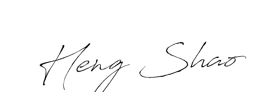 Also You can easily find your signature by using the search form. We will create Heng Shao name handwritten signature images for you free of cost using Antro_Vectra sign style. Heng Shao signature style 6 images and pictures png