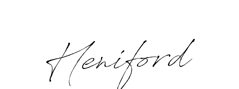 Make a beautiful signature design for name Heniford. Use this online signature maker to create a handwritten signature for free. Heniford signature style 6 images and pictures png