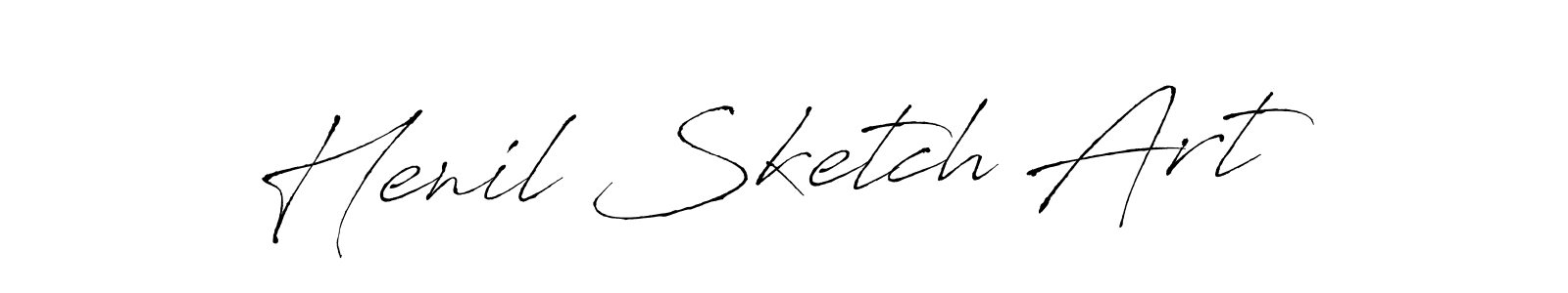 This is the best signature style for the Henil Sketch Art name. Also you like these signature font (Antro_Vectra). Mix name signature. Henil Sketch Art signature style 6 images and pictures png