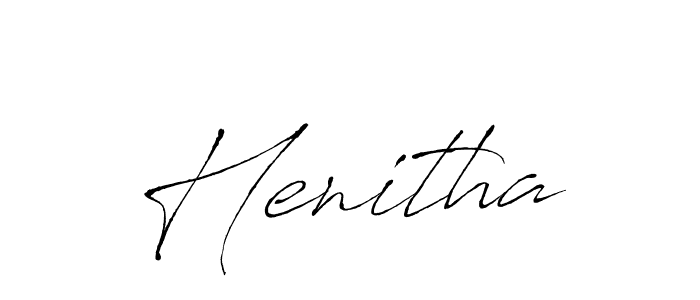 Also we have Henitha name is the best signature style. Create professional handwritten signature collection using Antro_Vectra autograph style. Henitha signature style 6 images and pictures png