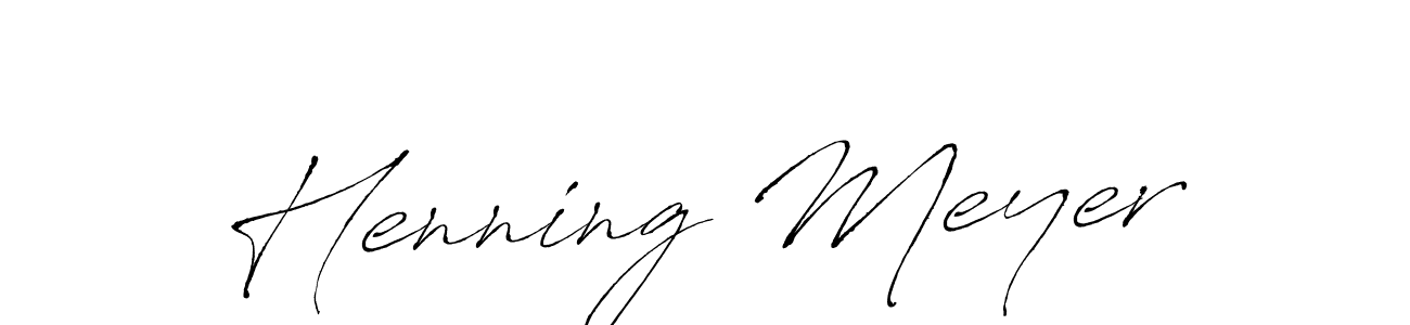 How to make Henning Meyer signature? Antro_Vectra is a professional autograph style. Create handwritten signature for Henning Meyer name. Henning Meyer signature style 6 images and pictures png