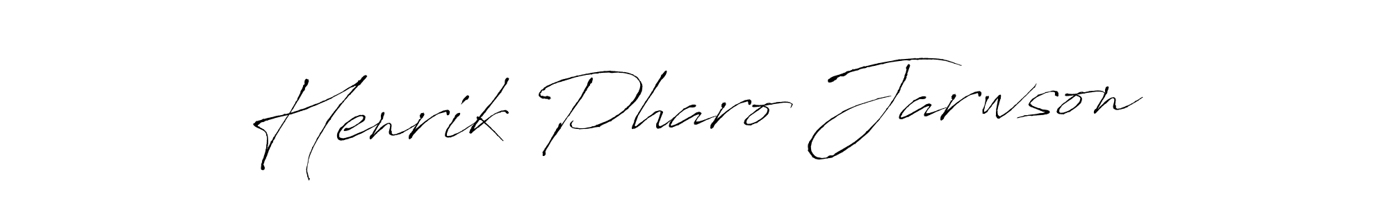 Make a beautiful signature design for name Henrik Pharo Jarwson. Use this online signature maker to create a handwritten signature for free. Henrik Pharo Jarwson signature style 6 images and pictures png