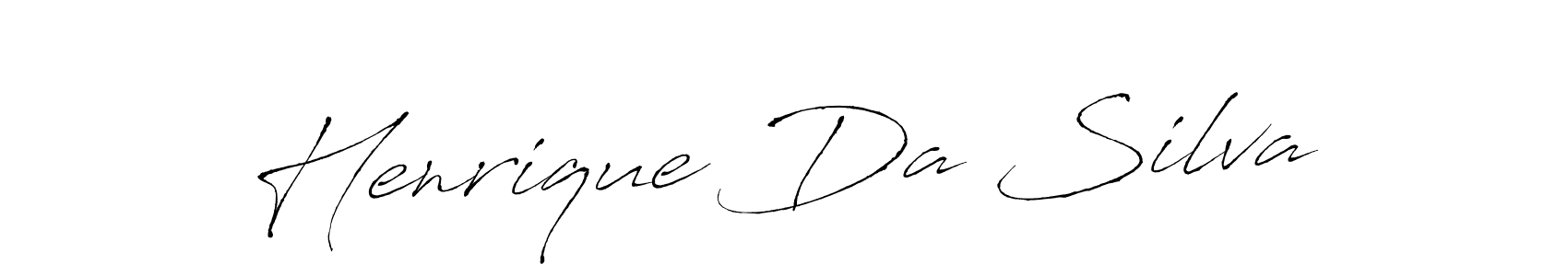 Also You can easily find your signature by using the search form. We will create Henrique Da Silva name handwritten signature images for you free of cost using Antro_Vectra sign style. Henrique Da Silva signature style 6 images and pictures png