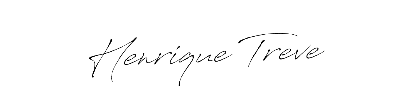 Antro_Vectra is a professional signature style that is perfect for those who want to add a touch of class to their signature. It is also a great choice for those who want to make their signature more unique. Get Henrique Treve name to fancy signature for free. Henrique Treve signature style 6 images and pictures png