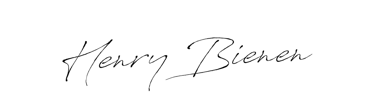 Design your own signature with our free online signature maker. With this signature software, you can create a handwritten (Antro_Vectra) signature for name Henry Bienen. Henry Bienen signature style 6 images and pictures png