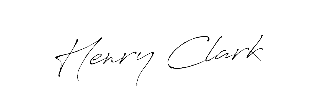 How to make Henry Clark name signature. Use Antro_Vectra style for creating short signs online. This is the latest handwritten sign. Henry Clark signature style 6 images and pictures png