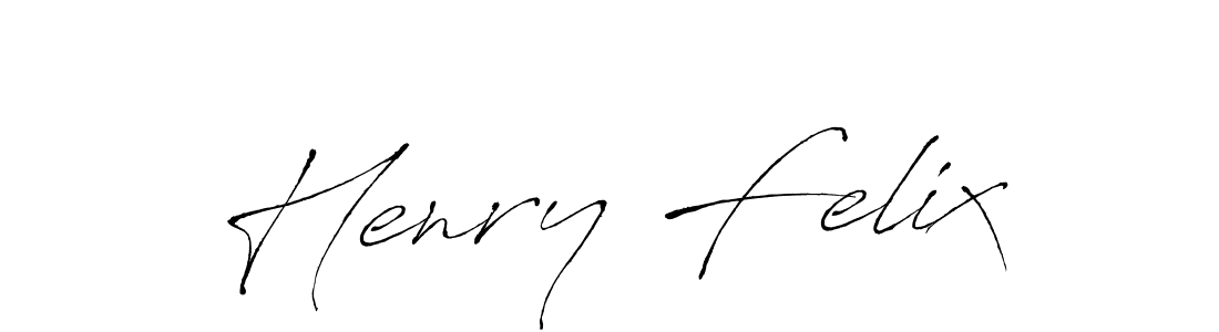 How to make Henry Felix name signature. Use Antro_Vectra style for creating short signs online. This is the latest handwritten sign. Henry Felix signature style 6 images and pictures png
