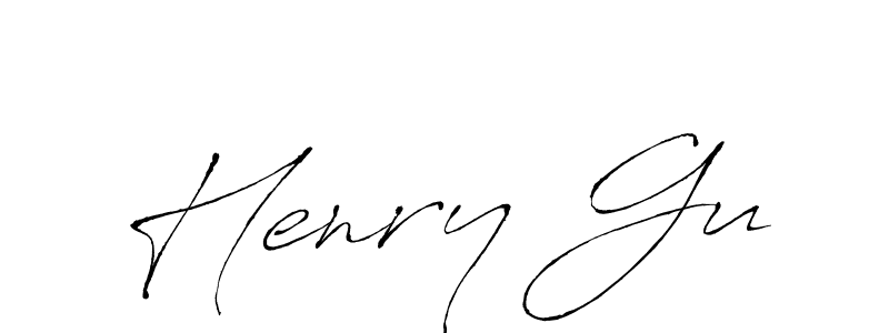 Once you've used our free online signature maker to create your best signature Antro_Vectra style, it's time to enjoy all of the benefits that Henry Gu name signing documents. Henry Gu signature style 6 images and pictures png