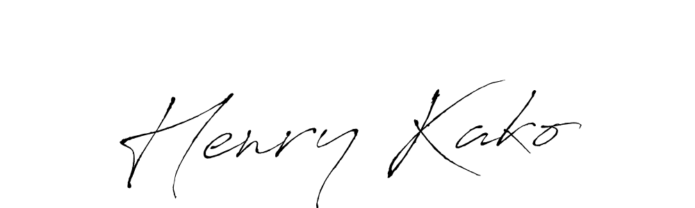 This is the best signature style for the Henry Kako name. Also you like these signature font (Antro_Vectra). Mix name signature. Henry Kako signature style 6 images and pictures png