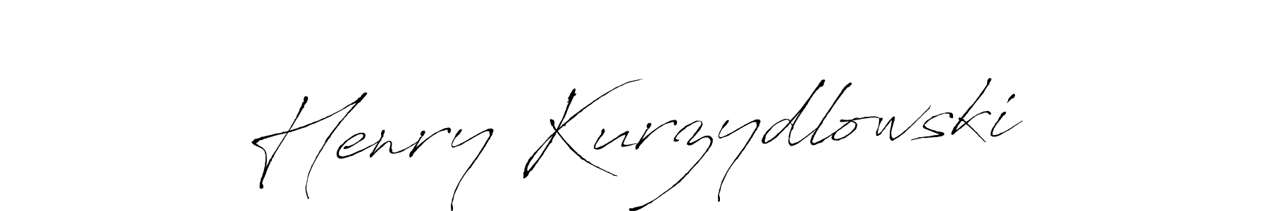 Henry Kurzydlowski stylish signature style. Best Handwritten Sign (Antro_Vectra) for my name. Handwritten Signature Collection Ideas for my name Henry Kurzydlowski. Henry Kurzydlowski signature style 6 images and pictures png