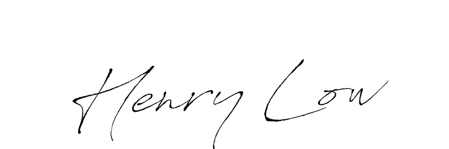 Also we have Henry Low name is the best signature style. Create professional handwritten signature collection using Antro_Vectra autograph style. Henry Low signature style 6 images and pictures png