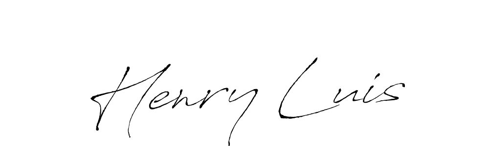 How to make Henry Luis signature? Antro_Vectra is a professional autograph style. Create handwritten signature for Henry Luis name. Henry Luis signature style 6 images and pictures png
