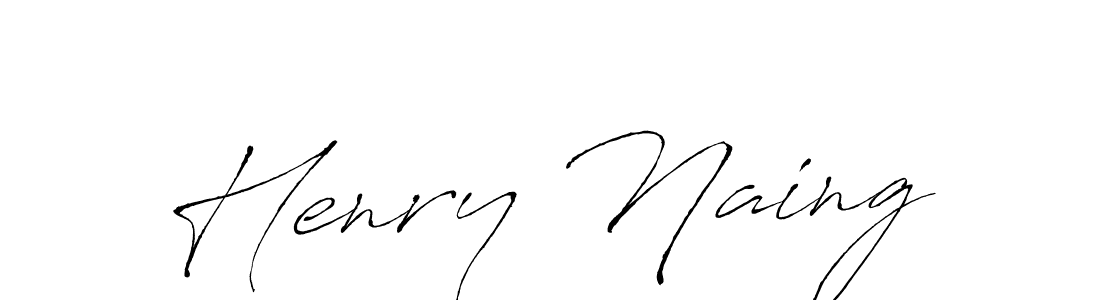 You should practise on your own different ways (Antro_Vectra) to write your name (Henry Naing) in signature. don't let someone else do it for you. Henry Naing signature style 6 images and pictures png