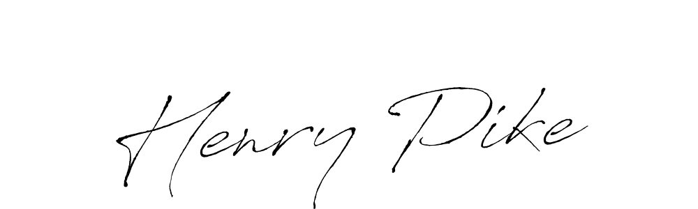 Make a beautiful signature design for name Henry Pike. With this signature (Antro_Vectra) style, you can create a handwritten signature for free. Henry Pike signature style 6 images and pictures png