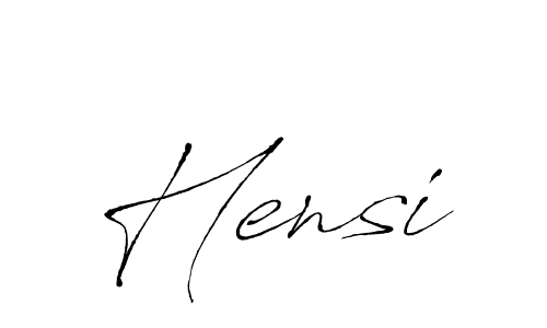 Hensi stylish signature style. Best Handwritten Sign (Antro_Vectra) for my name. Handwritten Signature Collection Ideas for my name Hensi. Hensi signature style 6 images and pictures png