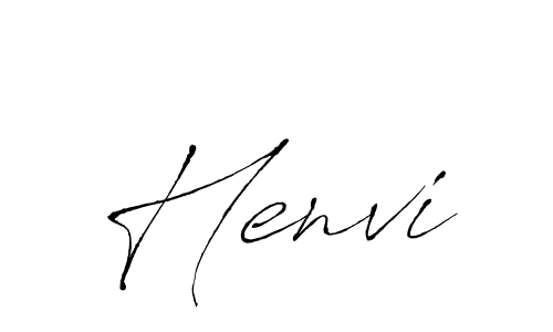 Once you've used our free online signature maker to create your best signature Antro_Vectra style, it's time to enjoy all of the benefits that Henvi name signing documents. Henvi signature style 6 images and pictures png