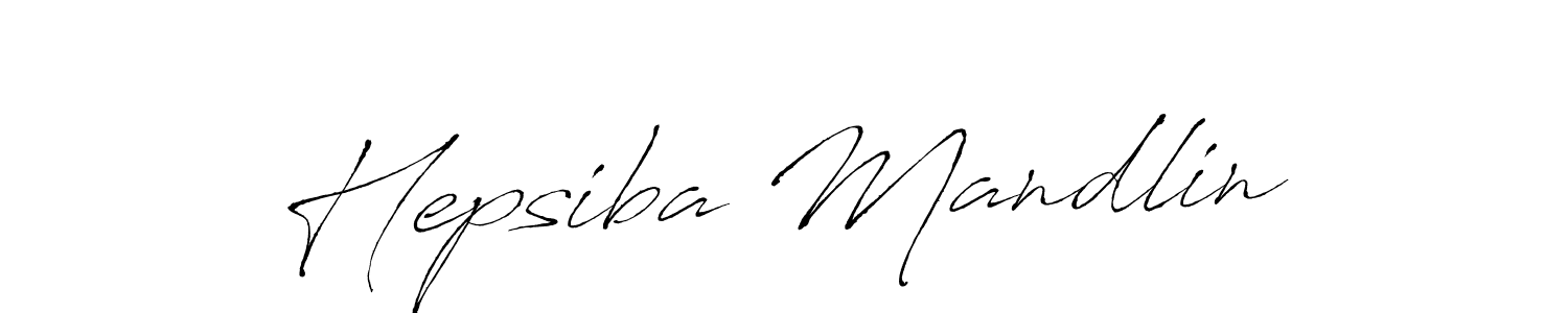 Also we have Hepsiba Mandlin name is the best signature style. Create professional handwritten signature collection using Antro_Vectra autograph style. Hepsiba Mandlin signature style 6 images and pictures png