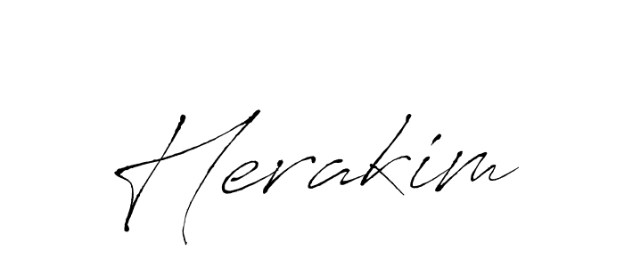 Use a signature maker to create a handwritten signature online. With this signature software, you can design (Antro_Vectra) your own signature for name Herakim. Herakim signature style 6 images and pictures png