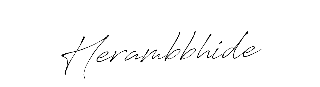 Make a short Herambbhide signature style. Manage your documents anywhere anytime using Antro_Vectra. Create and add eSignatures, submit forms, share and send files easily. Herambbhide signature style 6 images and pictures png