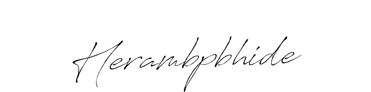 Similarly Antro_Vectra is the best handwritten signature design. Signature creator online .You can use it as an online autograph creator for name Herambpbhide. Herambpbhide signature style 6 images and pictures png