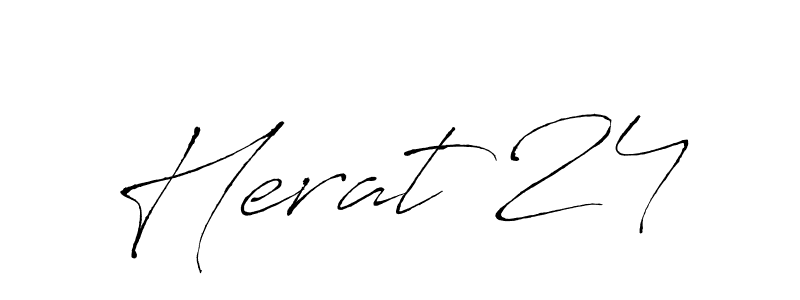 The best way (Antro_Vectra) to make a short signature is to pick only two or three words in your name. The name Herat 24 include a total of six letters. For converting this name. Herat 24 signature style 6 images and pictures png