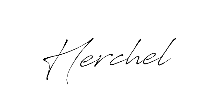 How to make Herchel signature? Antro_Vectra is a professional autograph style. Create handwritten signature for Herchel name. Herchel signature style 6 images and pictures png