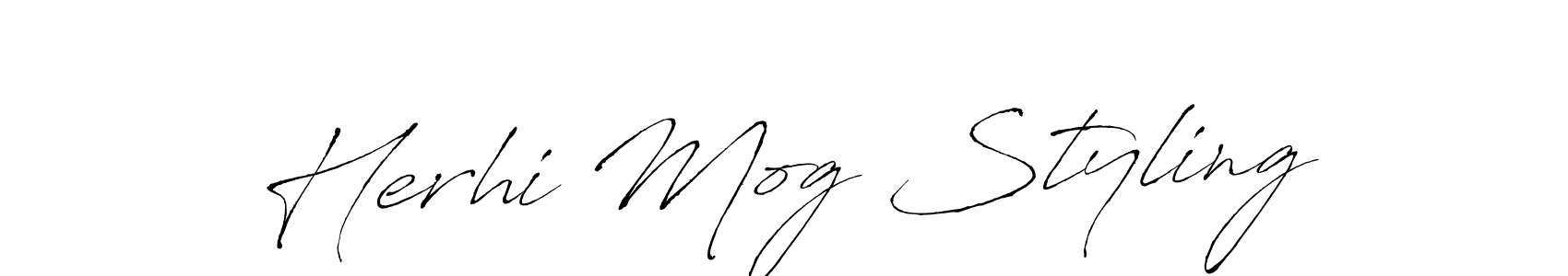 You should practise on your own different ways (Antro_Vectra) to write your name (Herhi Mog Styling) in signature. don't let someone else do it for you. Herhi Mog Styling signature style 6 images and pictures png
