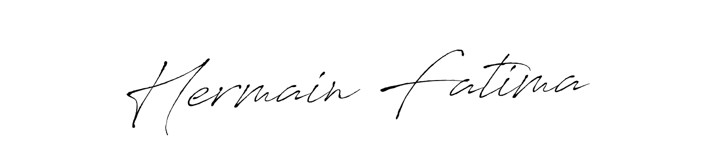 It looks lik you need a new signature style for name Hermain Fatima. Design unique handwritten (Antro_Vectra) signature with our free signature maker in just a few clicks. Hermain Fatima signature style 6 images and pictures png