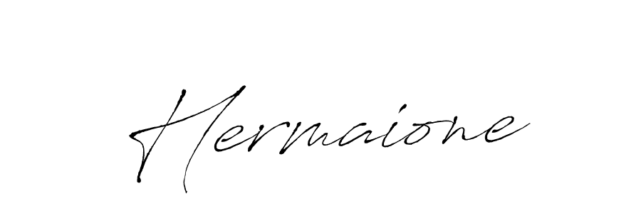 Antro_Vectra is a professional signature style that is perfect for those who want to add a touch of class to their signature. It is also a great choice for those who want to make their signature more unique. Get Hermaione name to fancy signature for free. Hermaione signature style 6 images and pictures png