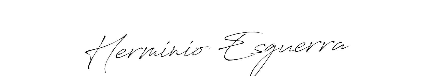 Also we have Herminio Esguerra name is the best signature style. Create professional handwritten signature collection using Antro_Vectra autograph style. Herminio Esguerra signature style 6 images and pictures png