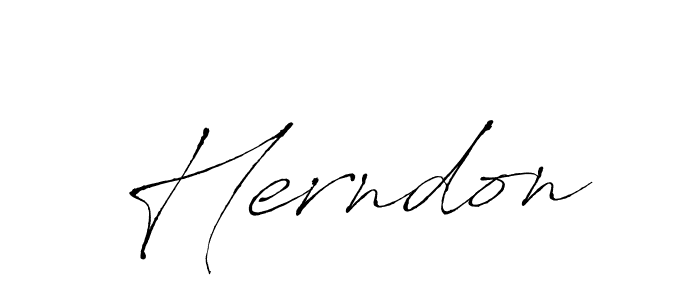 Antro_Vectra is a professional signature style that is perfect for those who want to add a touch of class to their signature. It is also a great choice for those who want to make their signature more unique. Get Herndon name to fancy signature for free. Herndon signature style 6 images and pictures png