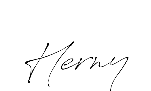 The best way (Antro_Vectra) to make a short signature is to pick only two or three words in your name. The name Herny include a total of six letters. For converting this name. Herny signature style 6 images and pictures png